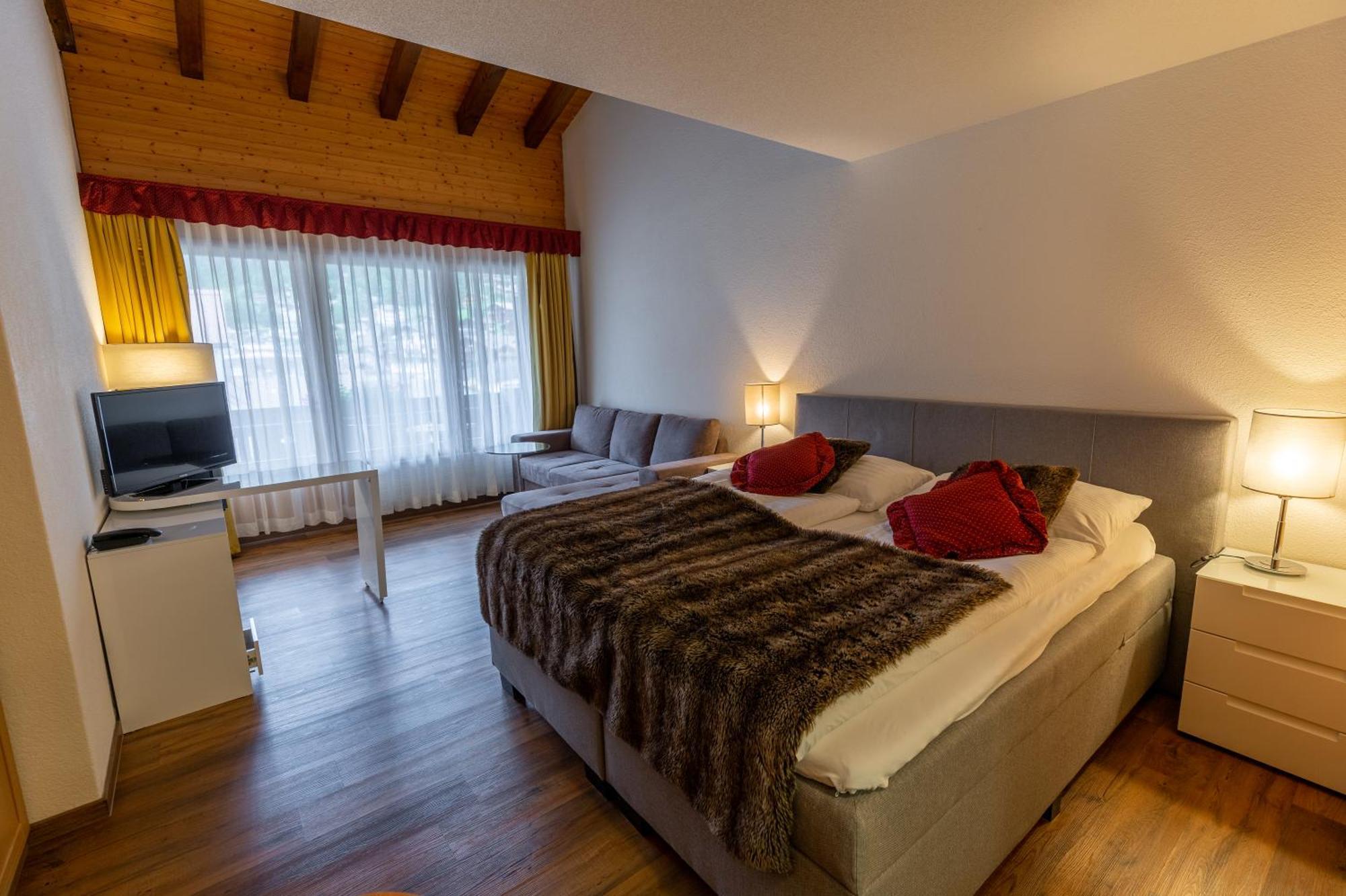 Chalet-Hotel Beau-Site ادلبودن الغرفة الصورة